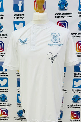 Ian Durrant signed Rangers shirt