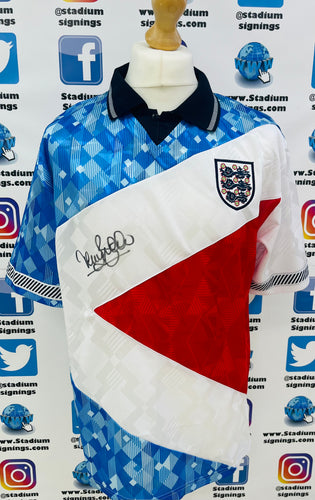 Terry Butcher signed England shirt