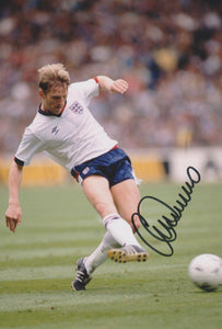 Gary Stevens signed 12x8” England photo