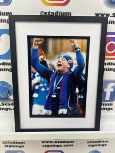 Ally McCoist signed and framed 12x8” Rangers photo