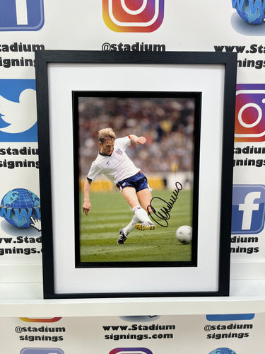 Gary Stevens signed and framed 12x8” England photo