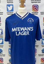 Load image into Gallery viewer, Gary Stevens signed Rangers Shirt