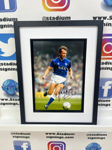 Trevor Steven signed and framed 12x8” Everton photo