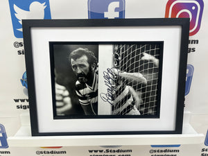 Danny McGrain signed and framed 12x8” Celtic photo