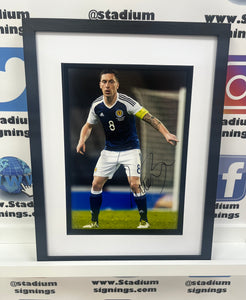 Scott Brown signed and framed 12x8” Scotland photo