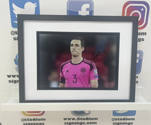 Lee Wallace signed and framed 12x8” Scotland photo