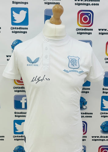 Richard Gough signed Rangers Shirt