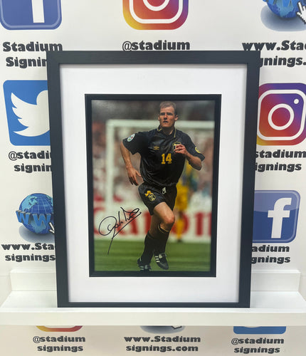 Gordon Durie signed and framed 12x8” Scotland photo