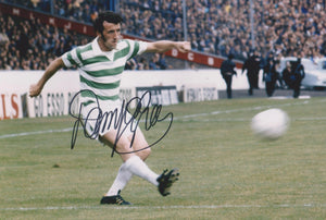 Danny McGrain signed 12x8” Celtic photo