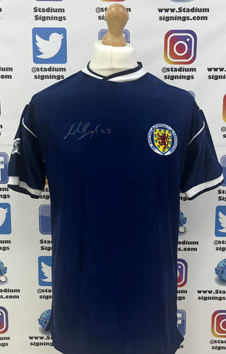 Richard Gough signed Scotland Shirt