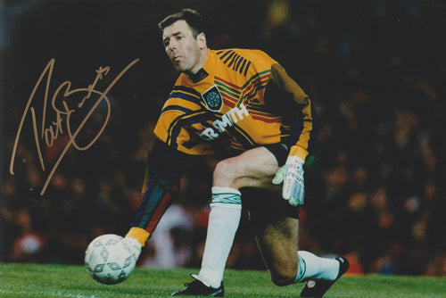Pat Bonner signed 12x8” Celtic photo