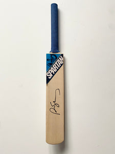 Andrew Strauss signed mini cricket bat