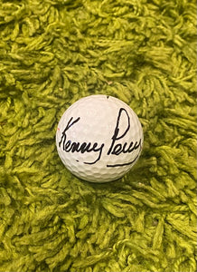 Kenny Perry signed golf ball