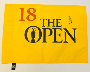 Ernie Els signed Undated Open Championship Flag
