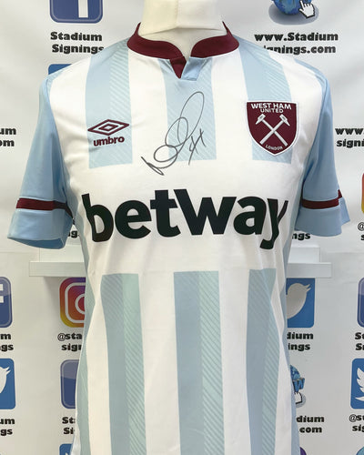 Mark Noble signed West Ham shirt