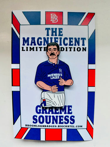 Graeme Souness Rangers pin badge