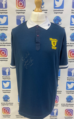 Stuart McCall signed Scotland shirt