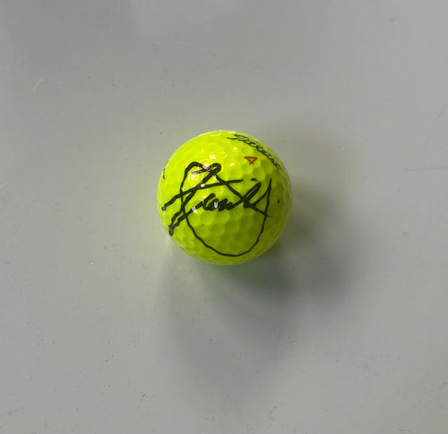 Xander Schauffele signed golf ball