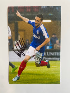 Nicky Clark signed 12x8” Rangers photo