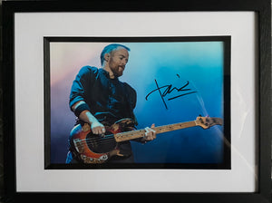 Dave Farrell signed and framed 12x8” photo