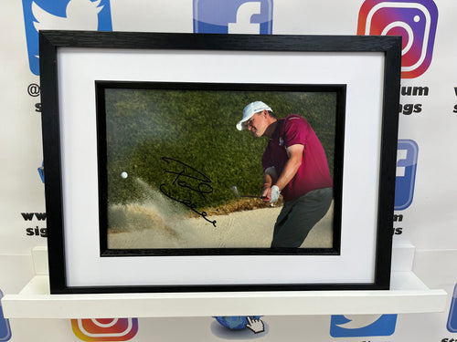 Paul Lawrie signed and framed 12x8” Ryder Cup photo