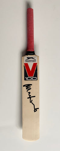 Allan Lamb signed mini cricket bat