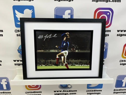 Willie Johnston signed and framed 12x8” Rangers photo