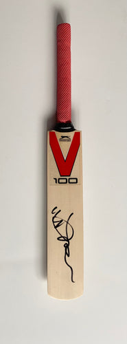 Michael Vaughan signed mini cricket bat