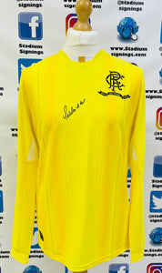 Peter McCloy signed Rangers goalkeeper shirt