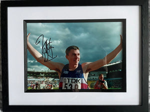 Jonathan Edwards signed and framed 12x8” photo