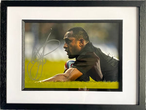 Joe Rokocoko signed and framed 12x8” New Zealand photo
