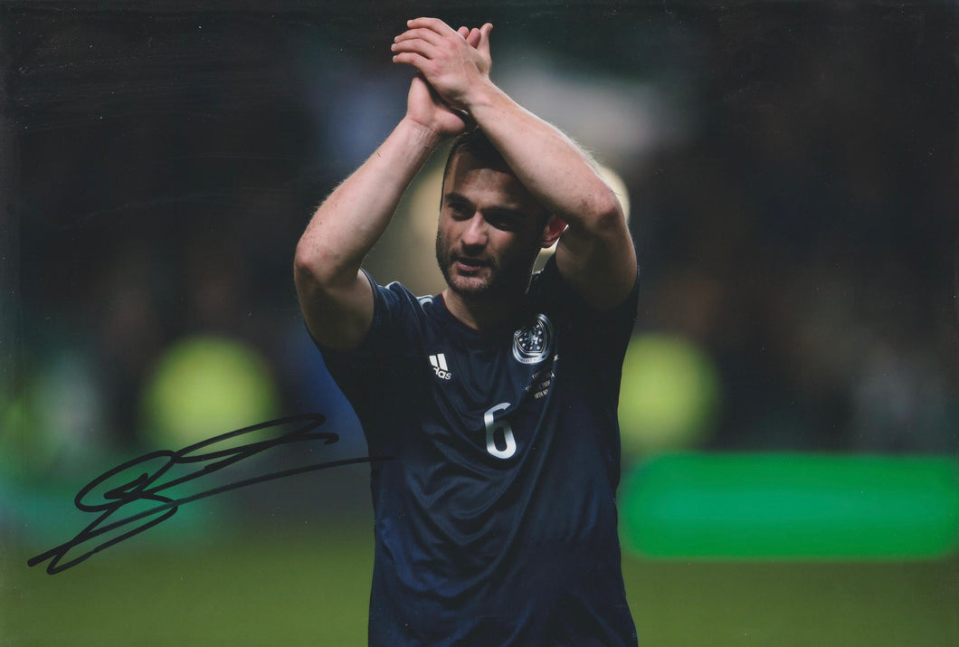 Shaun Maloney signed 12x8” Scotland photo