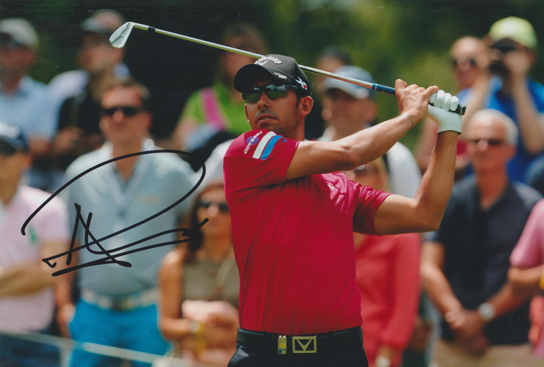 Pablo Larrazabal signed 12x8” golf photo