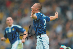 Kenny Miller signed 12x8” Scotland photo