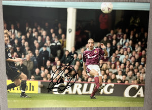 Paolo Di Canio signed 16x12” West Ham photo