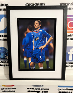 Sasa Papac signed and framed 12x8” Rangers photo