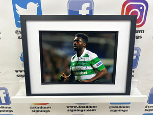 Kolo Toure signed and framed 12x8” Celtic photo