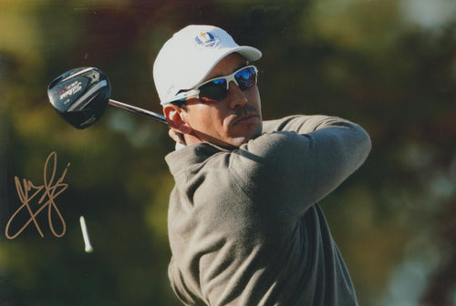 Rafa Cabrera-Bello signed 12x8” golf photo