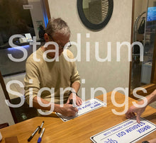 Load image into Gallery viewer, Gary Stevens signed Rangers Ibrox Stadium Street Sign