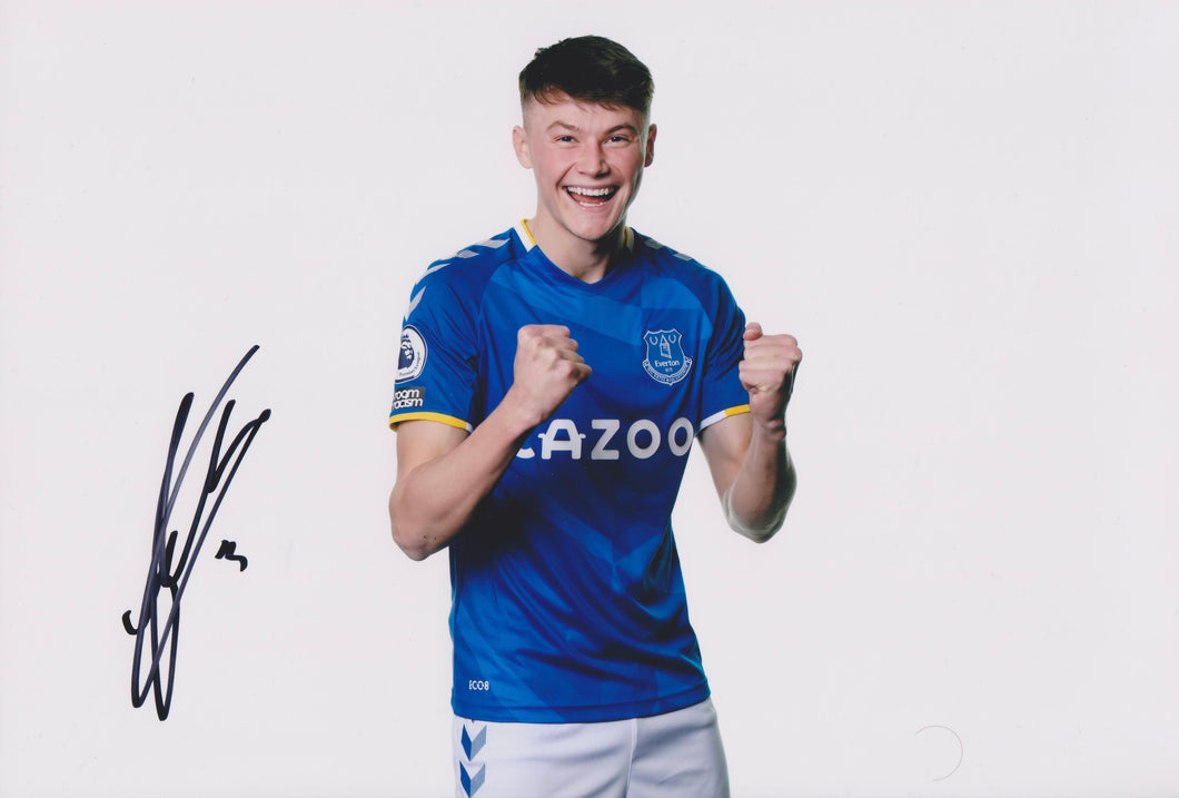 Nathan Patterson signed 12x8” Everton photo