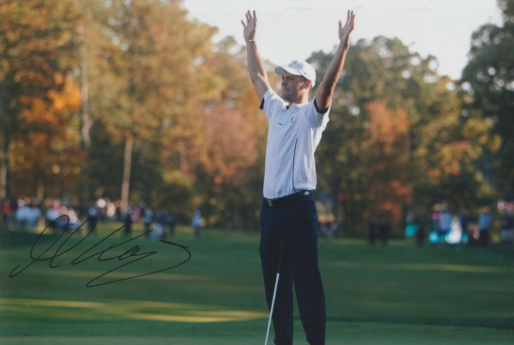 Martin Kaymer signed 12x8” golf photo