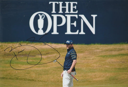 Branden Grace signed 12x8” golf photo