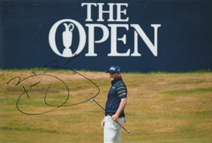 Branden Grace signed 12x8” golf photo