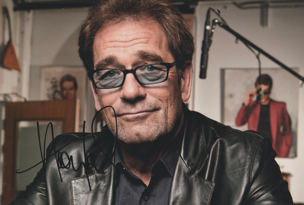 Huey Lewis signed 12x8” photo