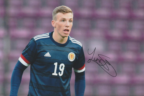 Lewis Ferguson signed 12x8” Scotland photo