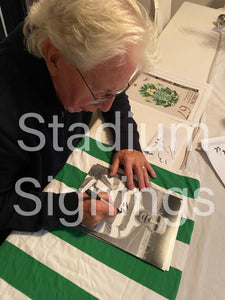 Jim Craig signed and framed 12x8” Celtic photo