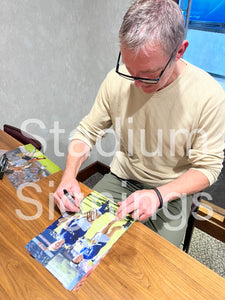 Gary Stevens signed 12x8” Everton photo