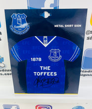 Load image into Gallery viewer, Trevor Steven signed Everton Shirt sign