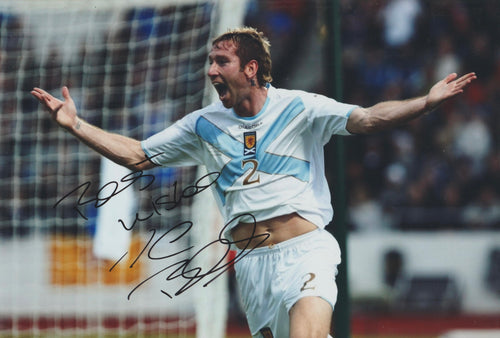 Kirk Broadfoot signed 12x8” Scotland photo