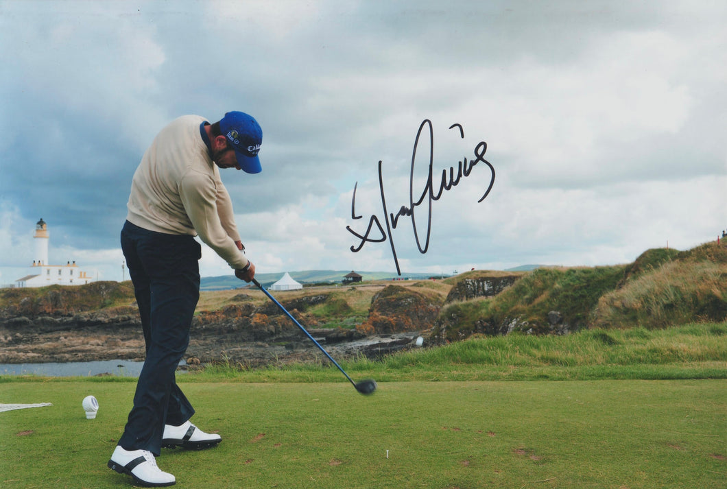 Alvaro Quiros signed 12x8” golf photo